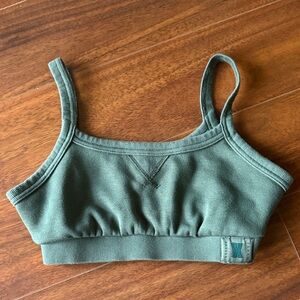 Savage Fenty sports bra army green, size 4/6